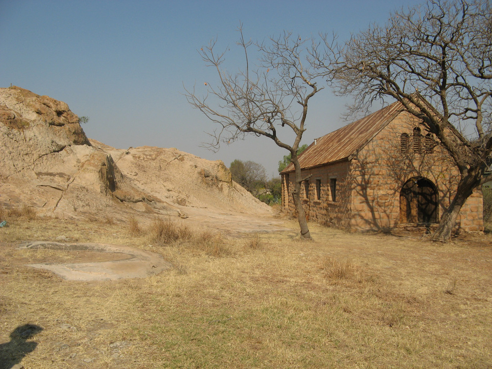 Ботсвана, В началото на 20-и век тази постройка е била родилен дом
